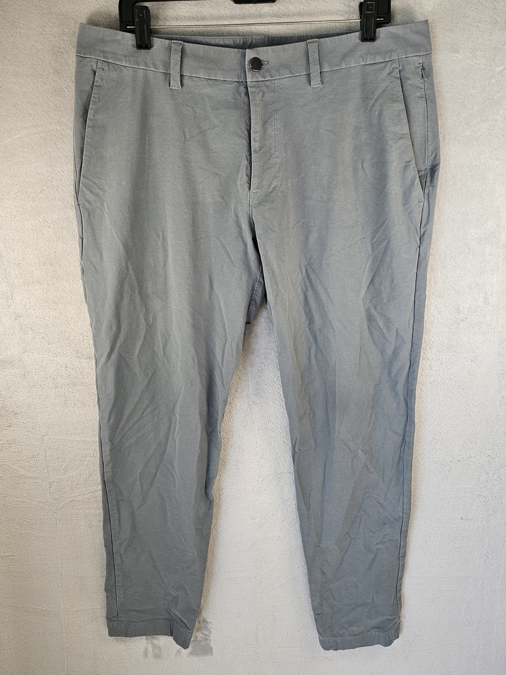 Lululemon Sz. 35 Men's Gray ABC Pants Trousers Preppy Casual Business Officewear